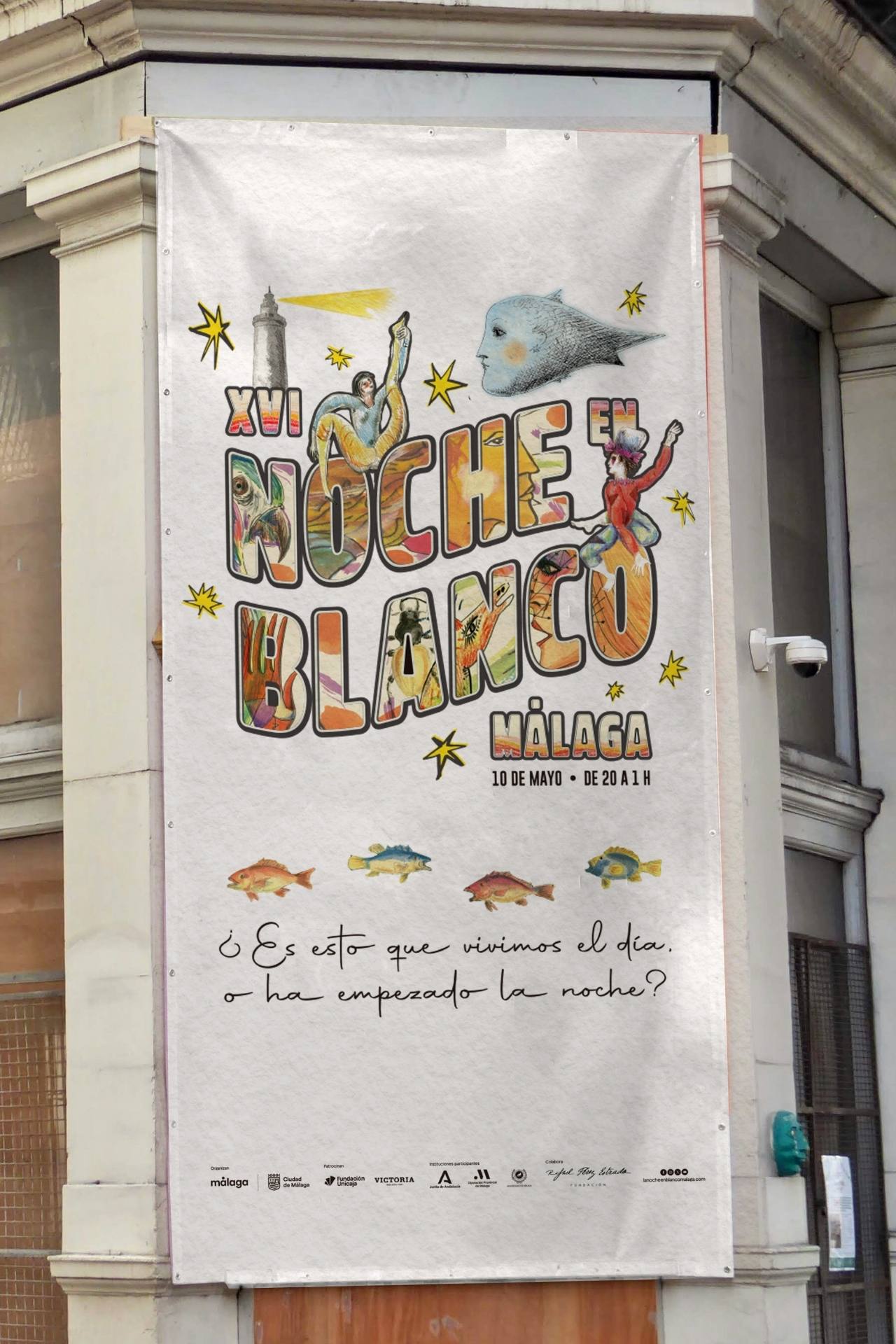Diseño gráfico para La Noche en Blanco 2025